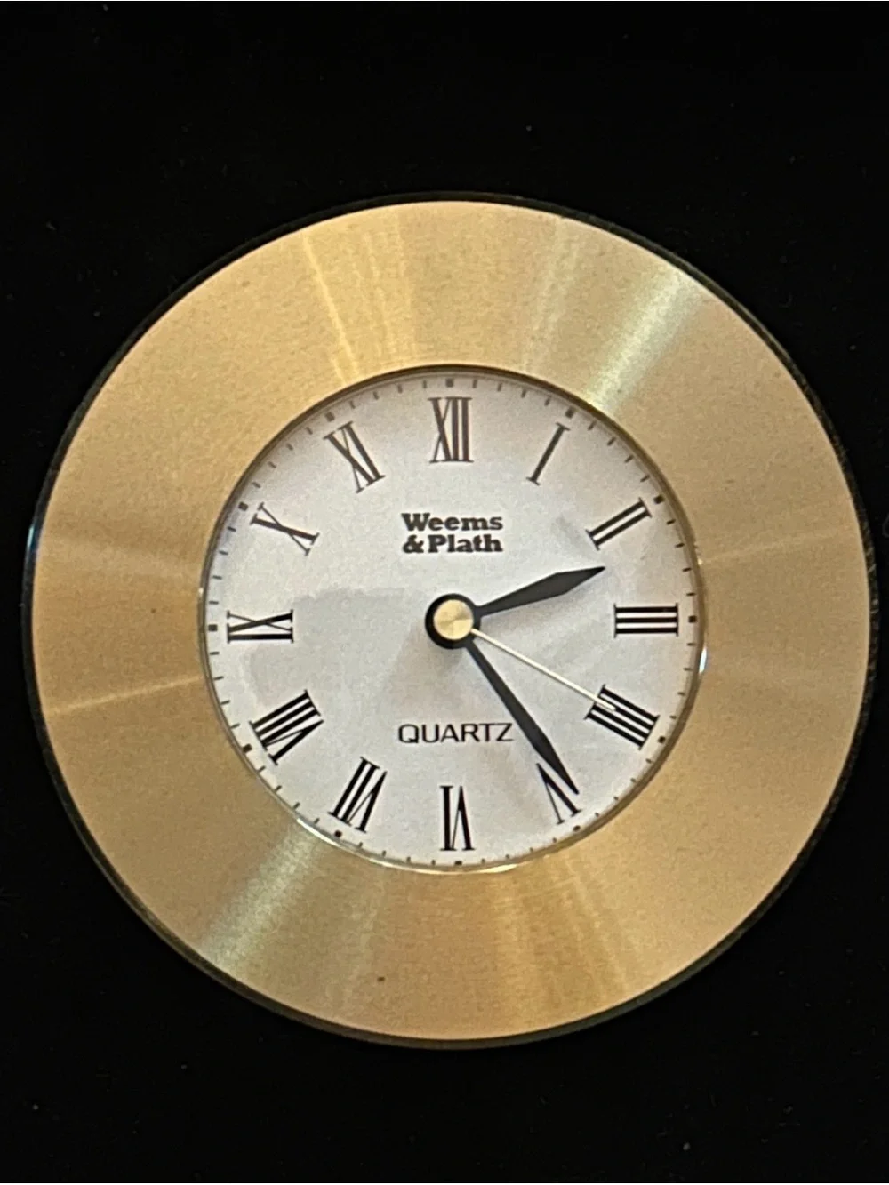 Weems & Plath Brass Chart clock weight New in Box